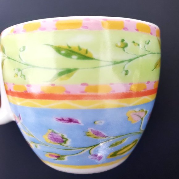 Designer Porcelain Espresso Cup & Saucer 4 Sets Maxwell Williams coastal coffee - Picture 5 of 8